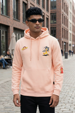 Vacay Peach Printed Full Sleeves Unisex Hoodie