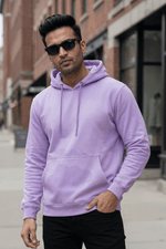 Dreamy Clouds Lavender All Over Printed Full Sleeves Unisex Hoodie