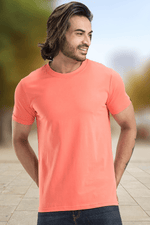 Men's Solid Basic Sugar Coral T-Shirt
