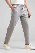 Thrive Light Grey Full-Length Heavyweight Joggers