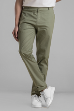 Pure Comfort Ultra-Light Cotton Trouser Pants - Light Olive