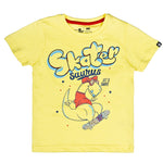 Skatersaurus Mellow Yellow Printed Boys T-Shirt 2-8 Yrs