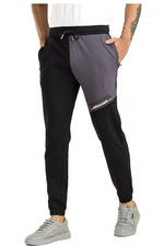 Men's Casual Cotton Black Joggers