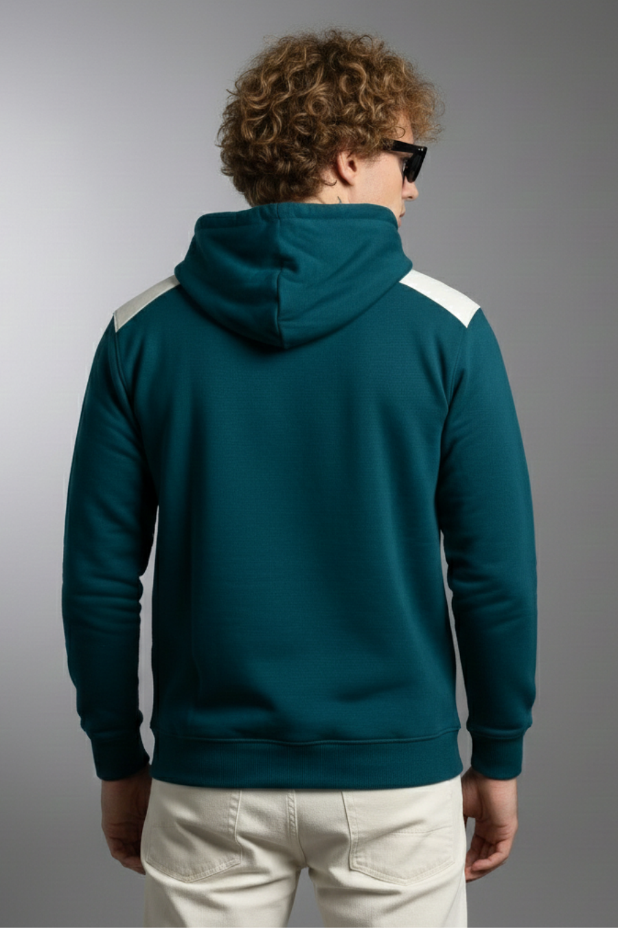 Relatable Bottlegreen Printed Full Sleeves Unisex Hoodie