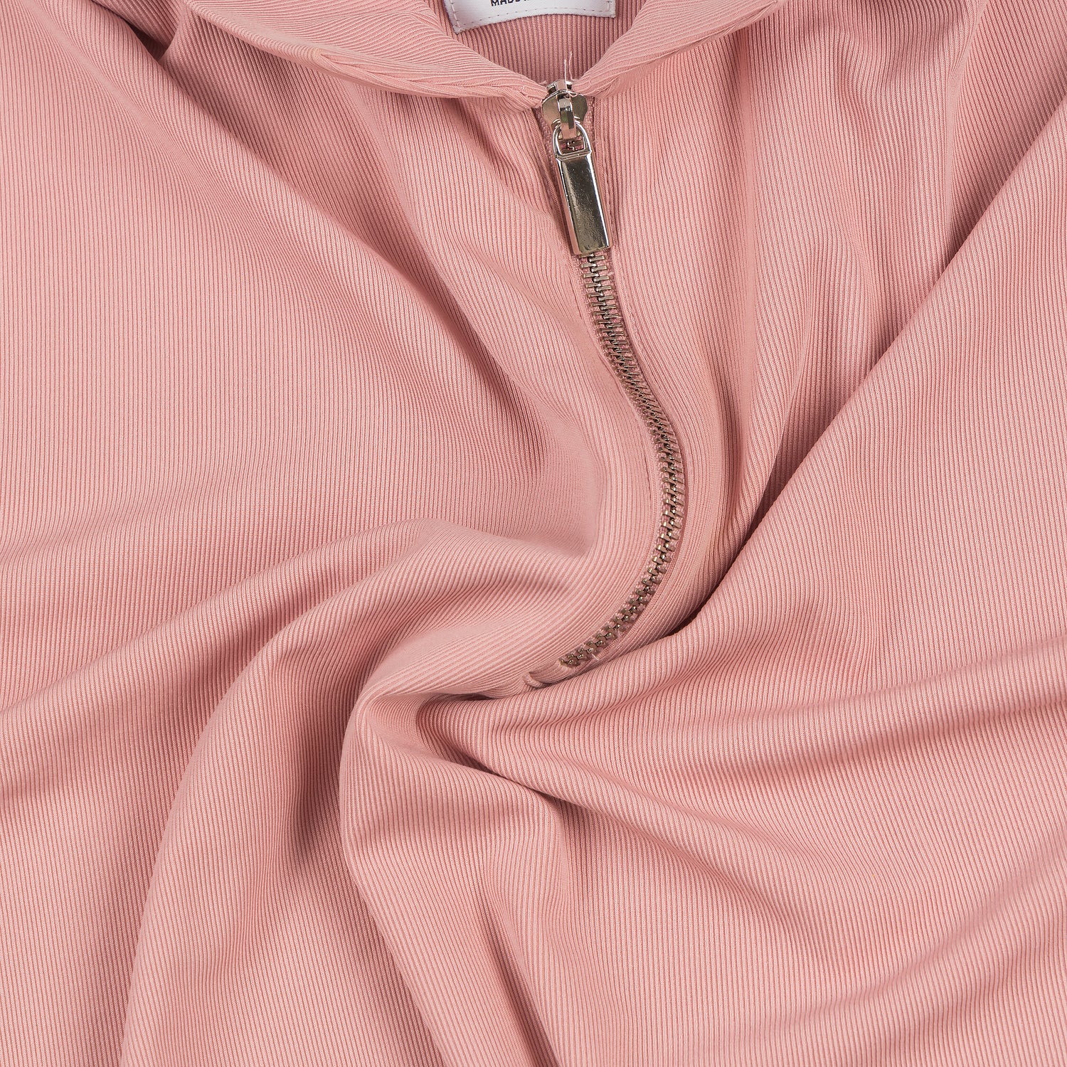 Opulent Solid Peach Half Sleeves Polo T-shirt