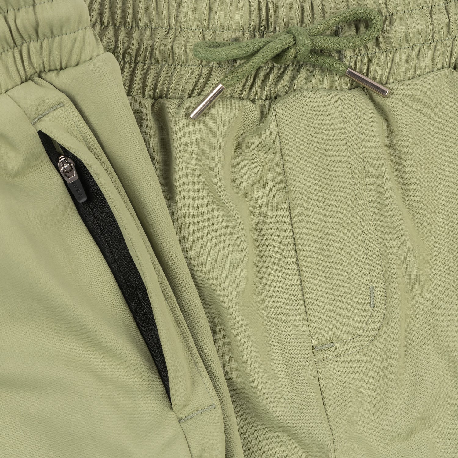 Island Ease 3 Color Combo Shorts - Light Olive, Sky Blue, Black