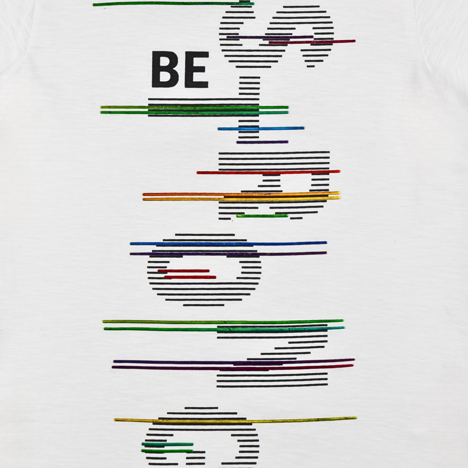 Be Strong White Printed Boys T-Shirt 8-14 Yrs