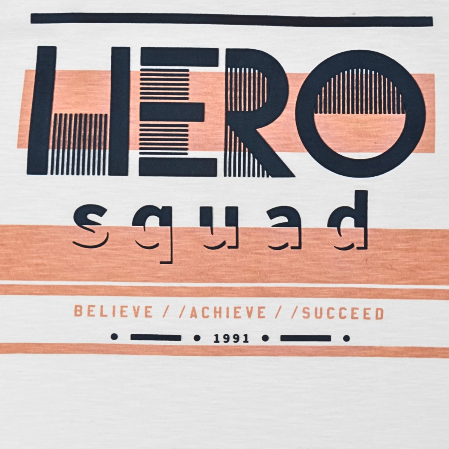 Hero Squad White Printed Boys T-Shirt 8-14 Yrs